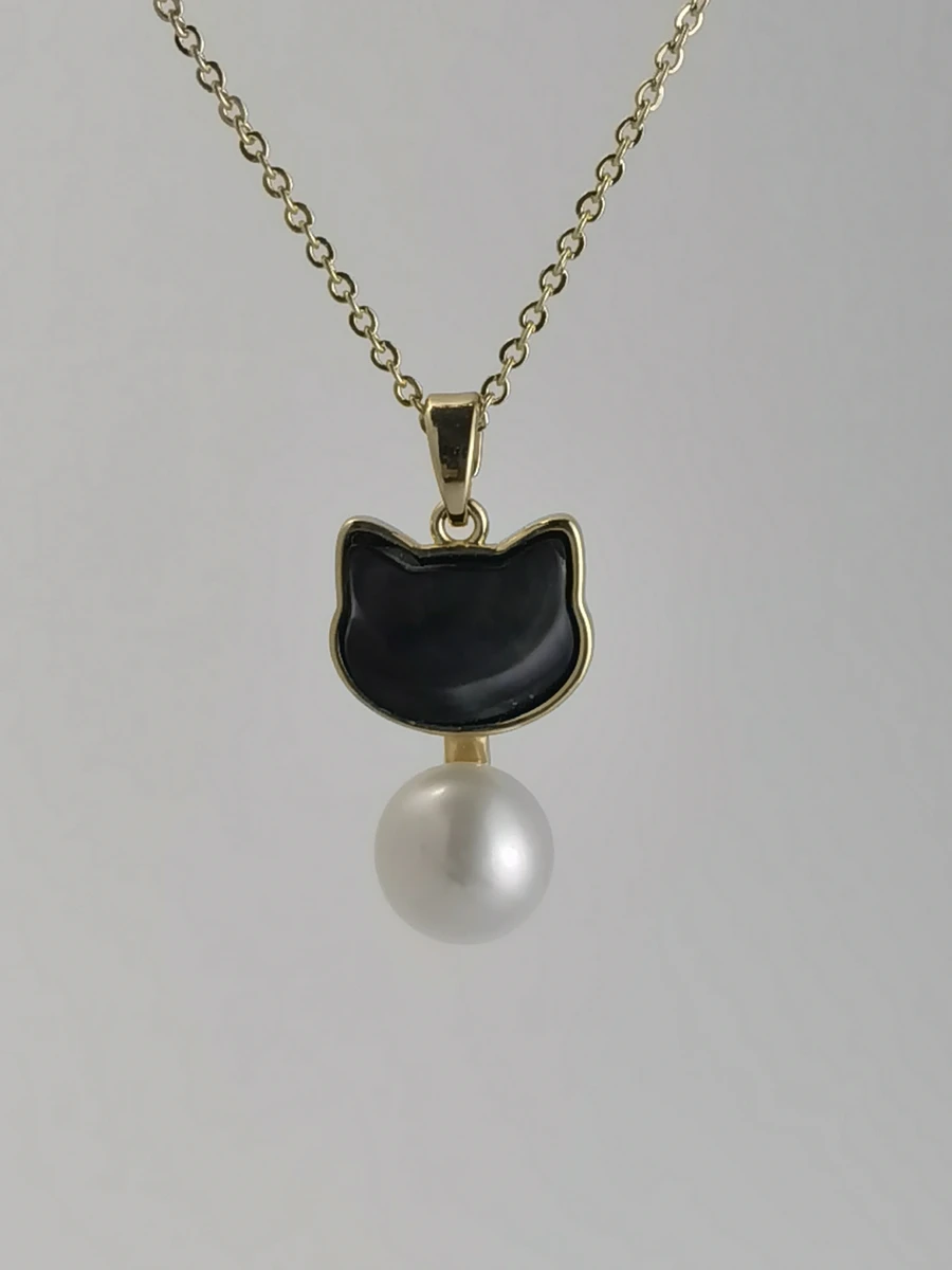 Black Cat Necklace