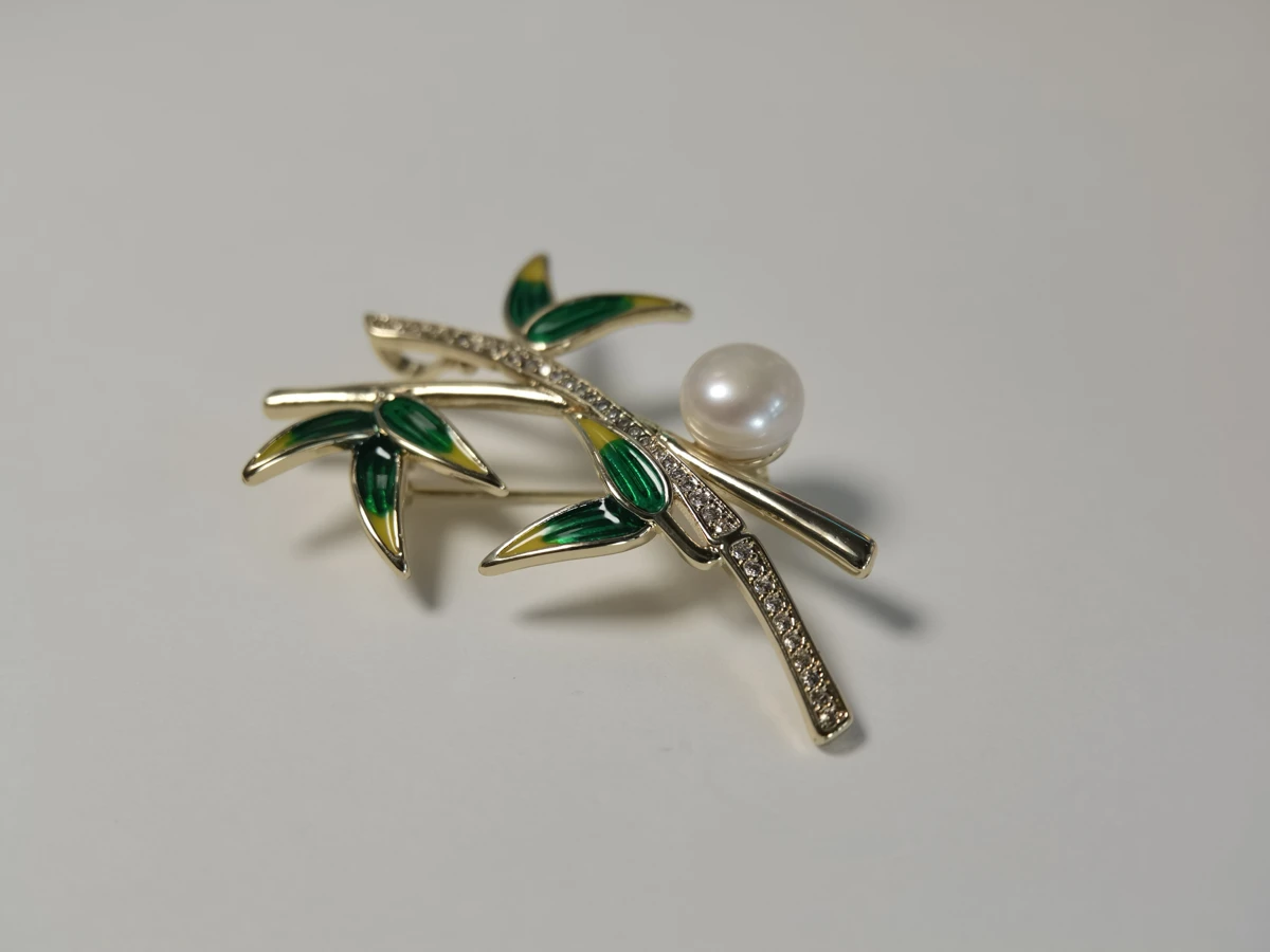 Bamboo Brooch