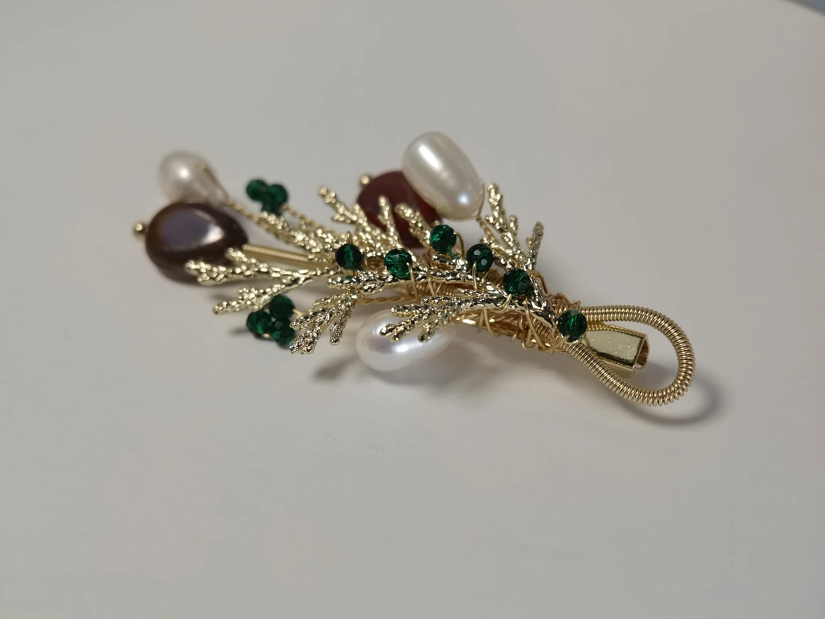 Wheat Brooch